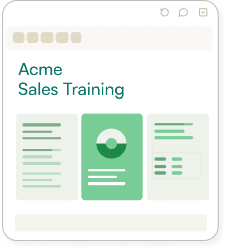  Create effective training material within minutes