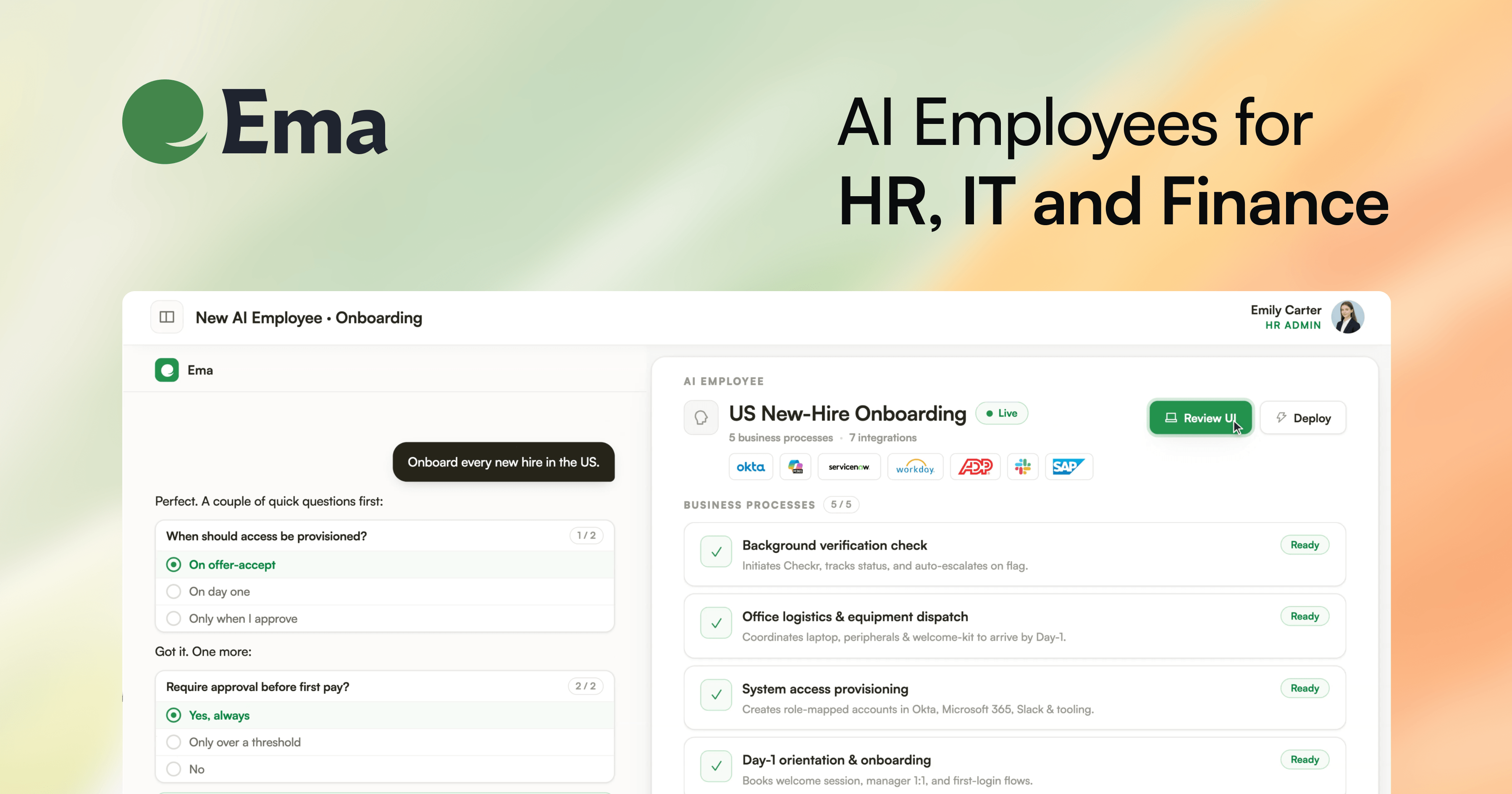 Ema - Universal AI Employee